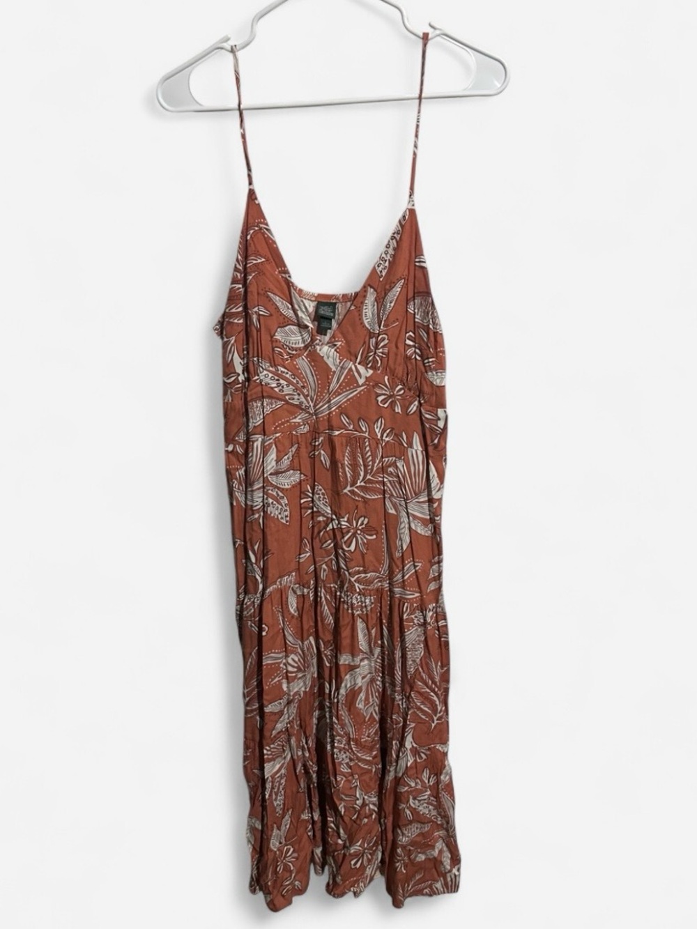 wild fable Rust Floral Slip Dress